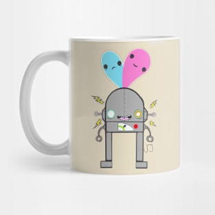 Robot Heart Mug